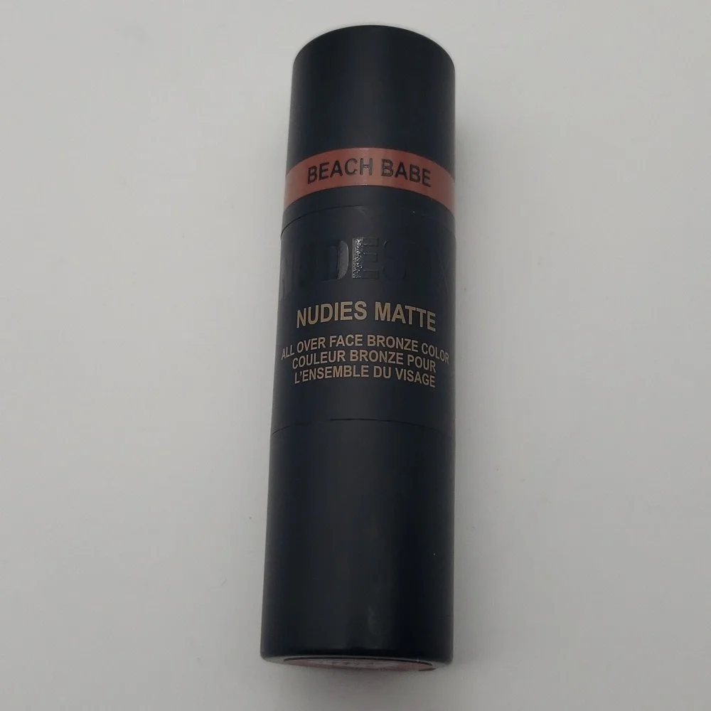 Nudestix Nudies Matte NEW in Beach Babe for Cheeks Eyes Lips .25 oz Retail $35